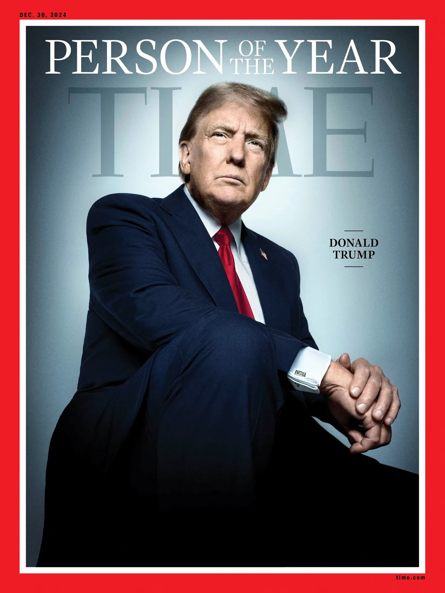 Дональд Трамп на обложке журнала Time