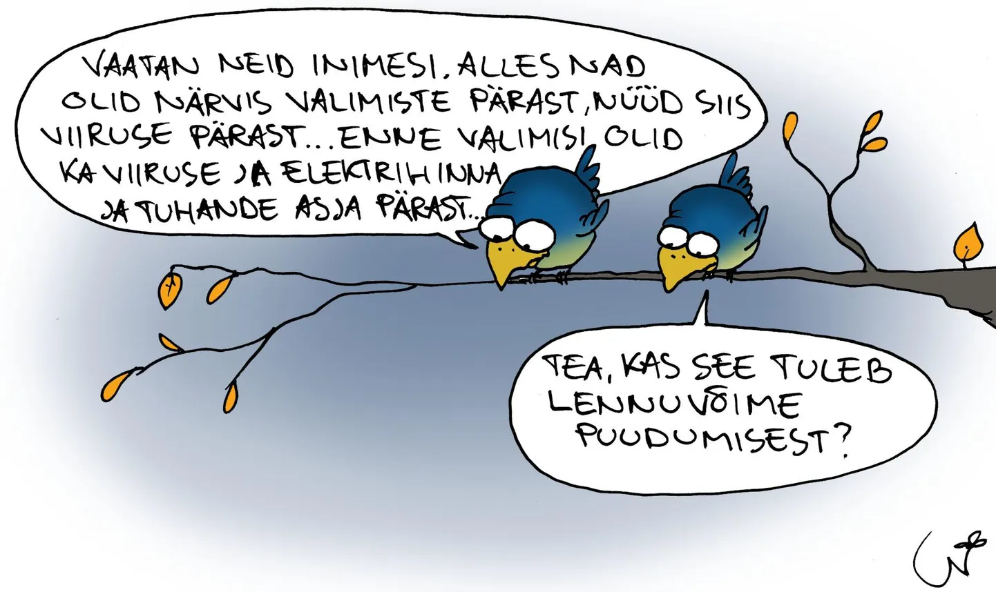 Päeva karikatuur 21.10.2021