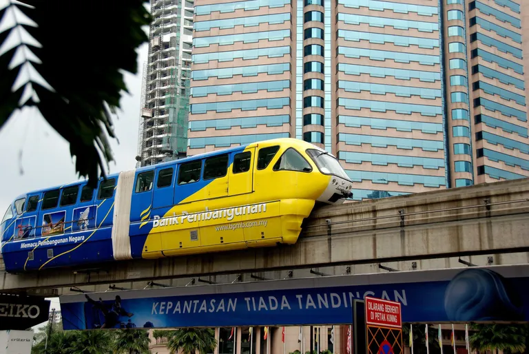 Monorelss Kuala Lumpuris Malaisias. / Scanpix