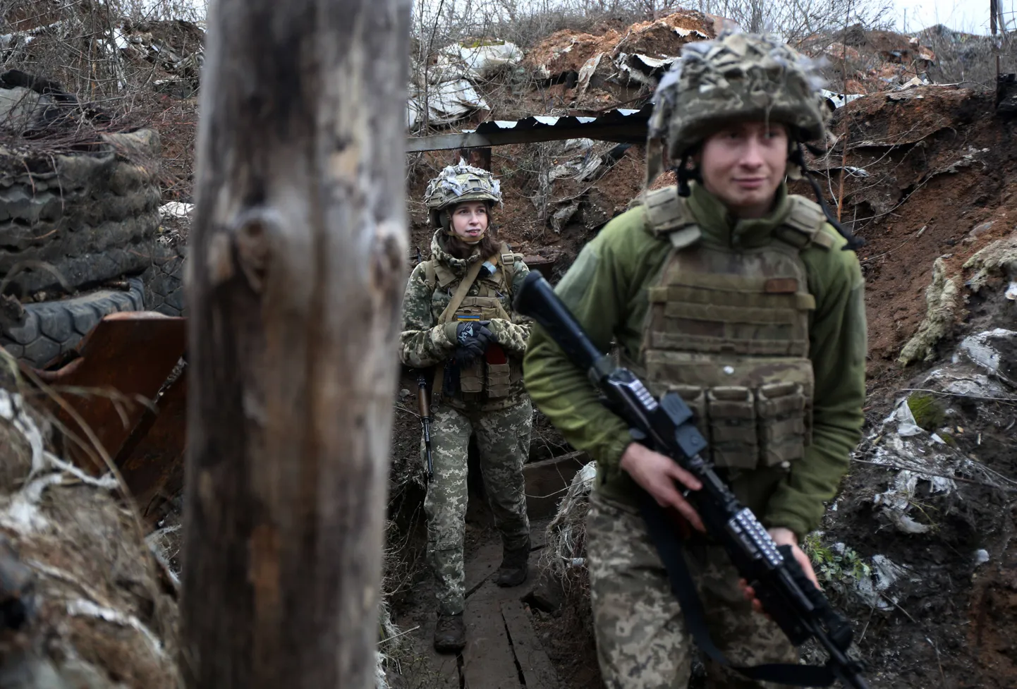 Ukraina sõdurid.