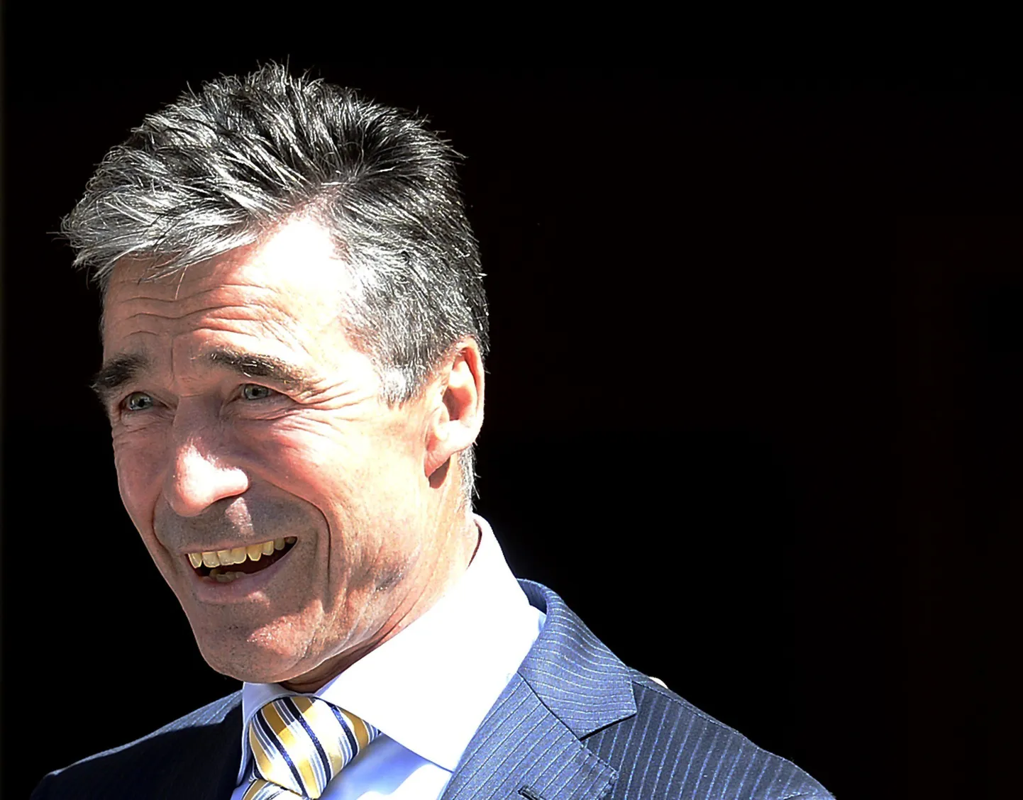 NATO peasekretär Anders Fogh Rasmussen Hispaanias.