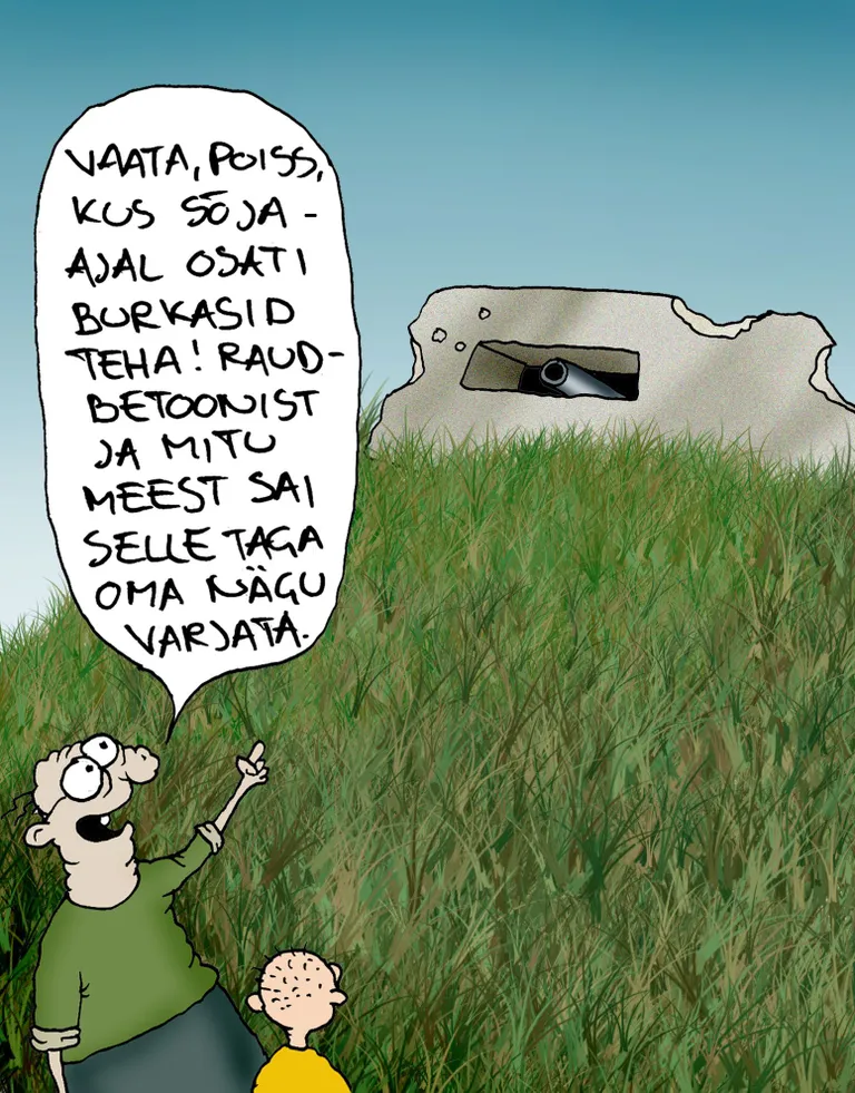 Karikatuur. Auto: