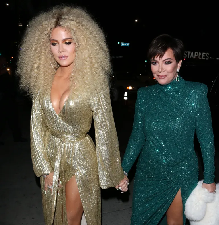 Khloe Kardashian ja ema Kris Jenner 2019. aastal.