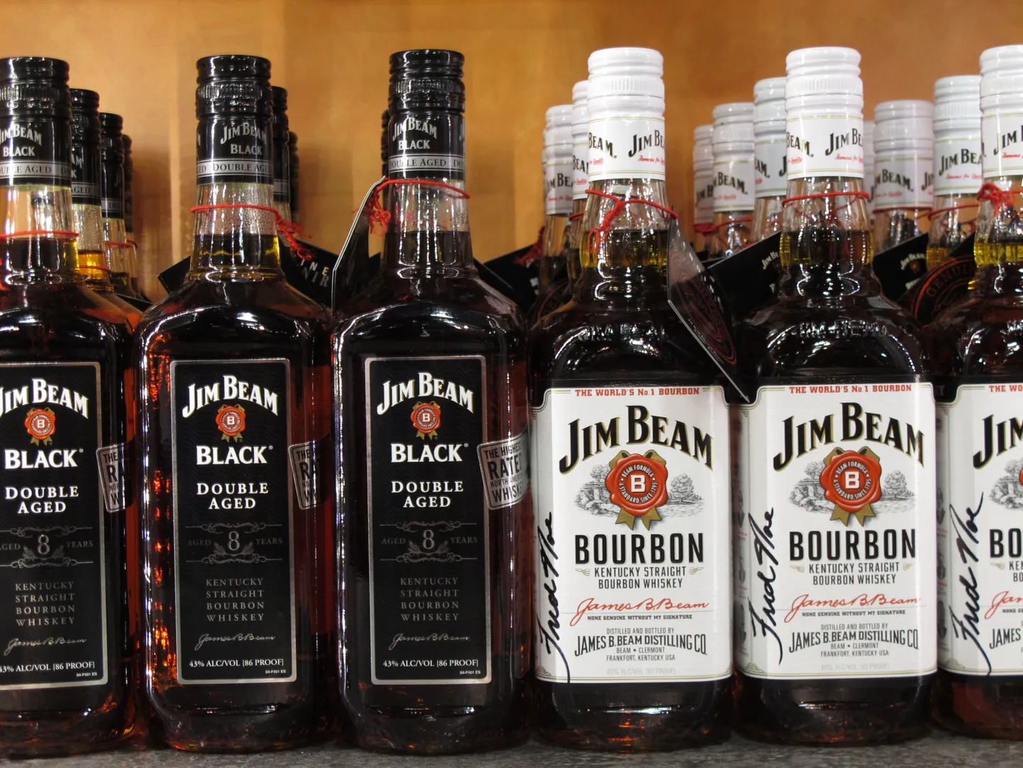 Jim Beami maailmakuulsad viskid.