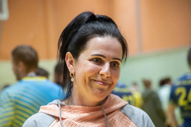 Käsipallifänn Janika Viidebaum