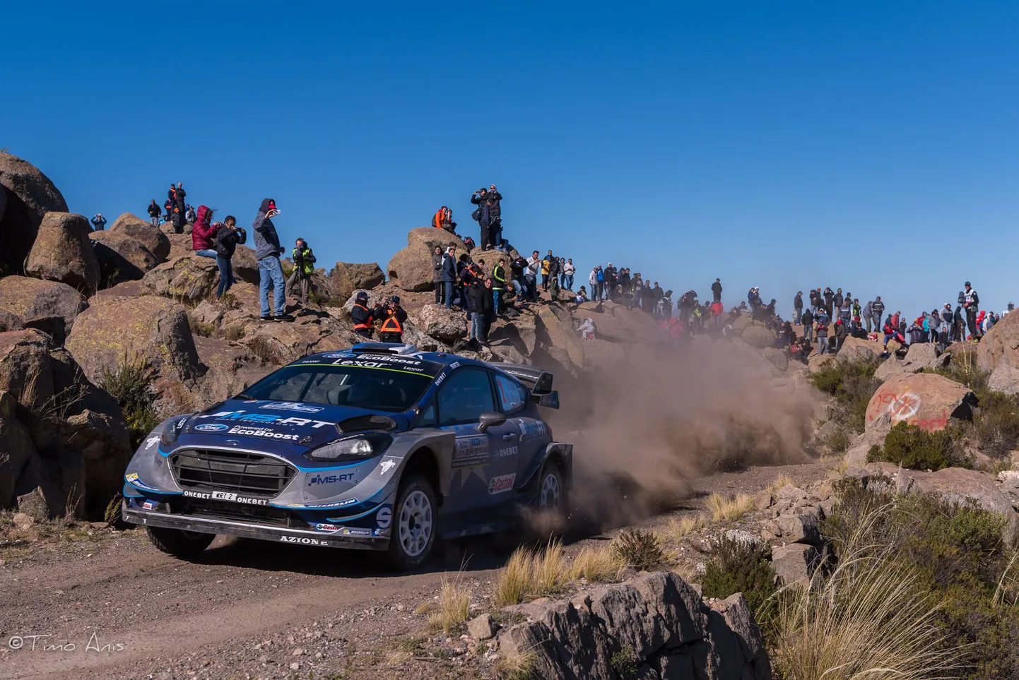 Argentinas kolmanda koha saanud Ott Tänak tõusis sel hooajal juba kolmandat korda poodiumile.