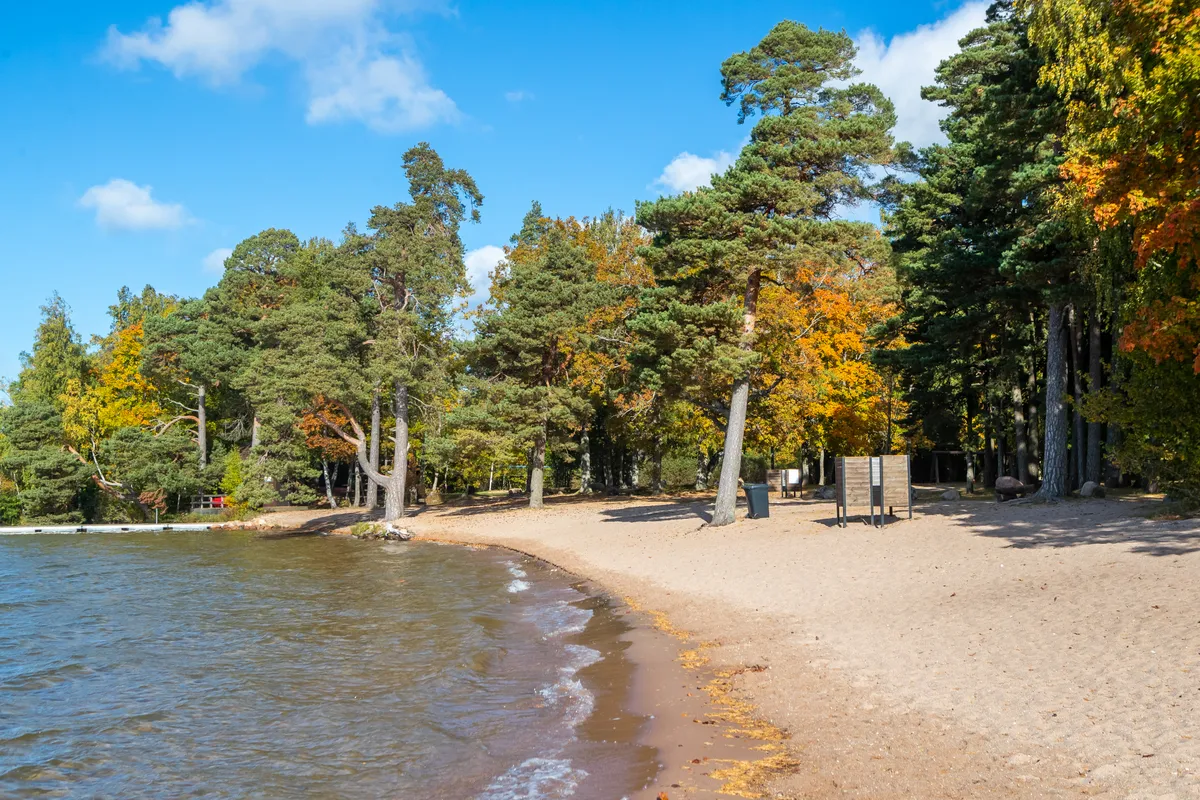 Karujärve kämpingu rannaala