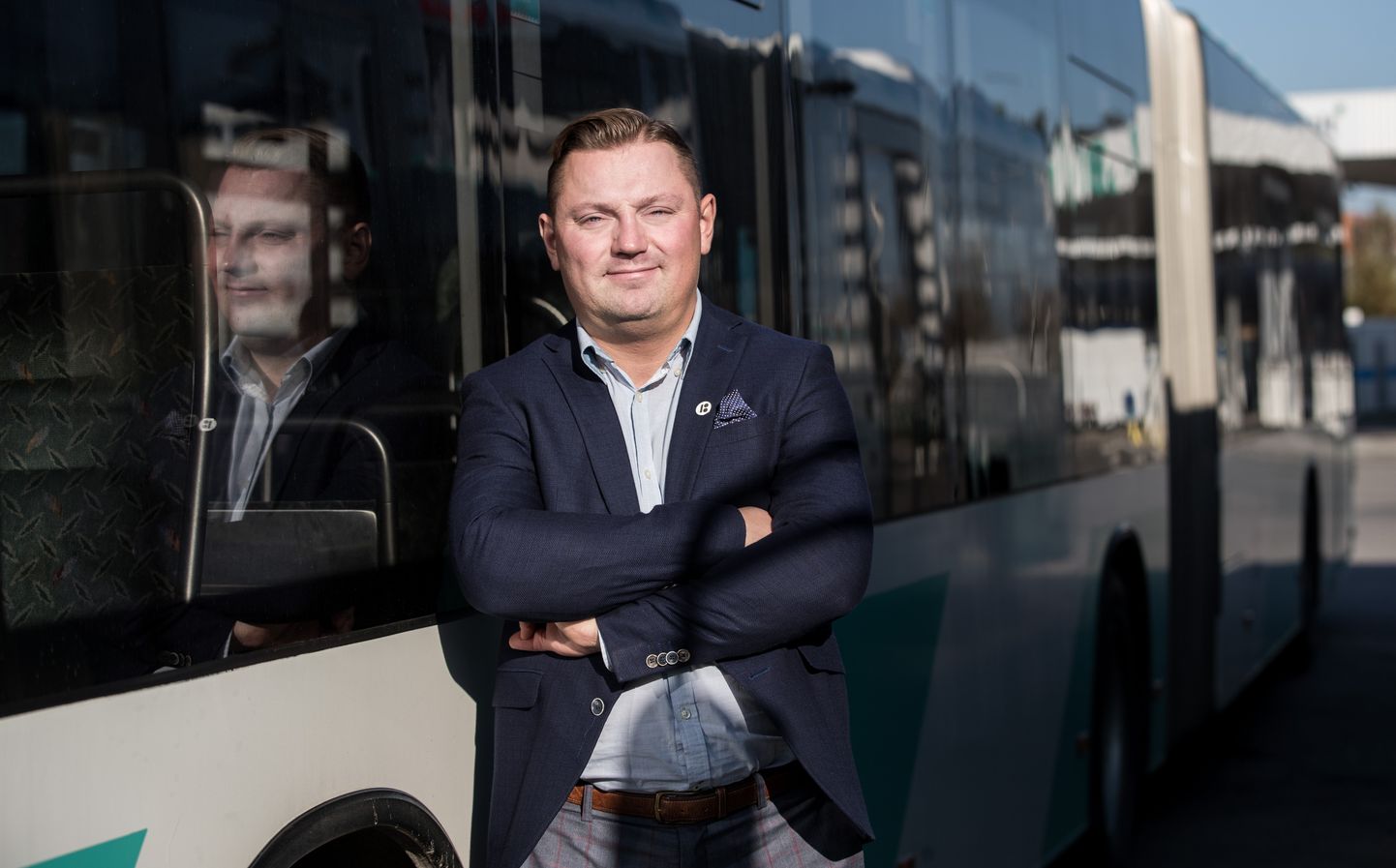 Tallinna Linnatranspordi AS juhatuse esimees Deniss Boroditš.