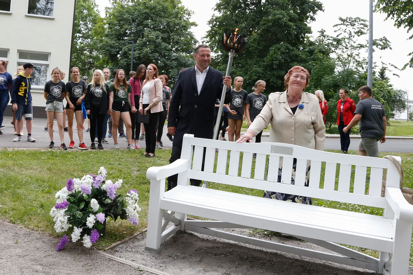 Laulupidu on pakkunud Virve Osilale palju rõõmsaid hetki.