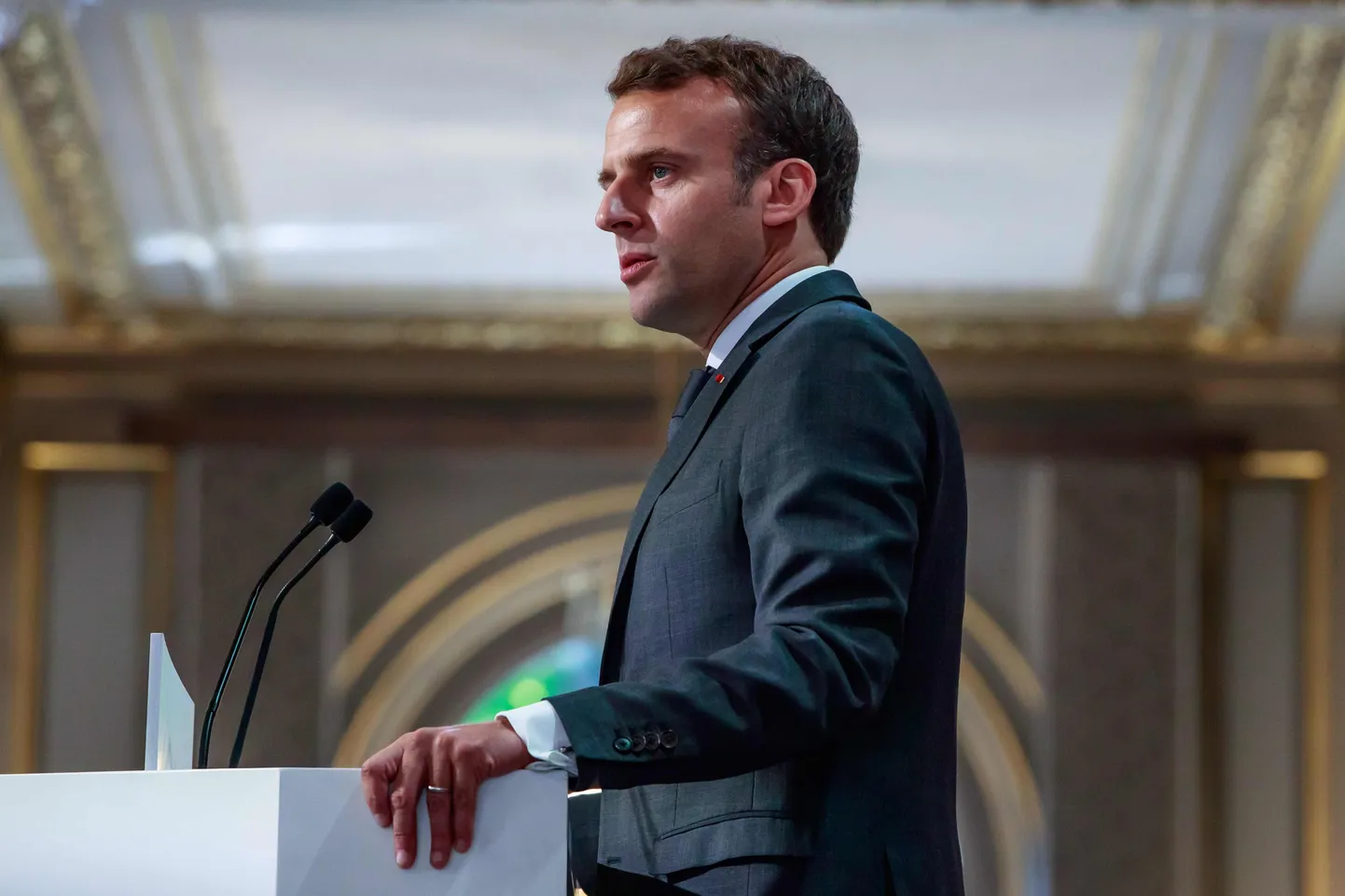 Prantsuse president Emmanuel Macron.