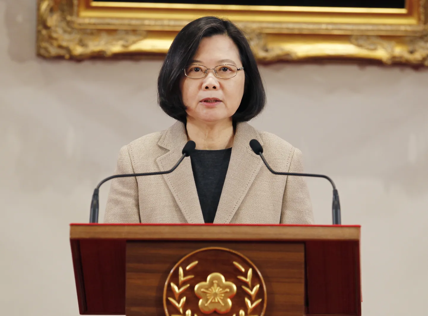 Taivānas prezidente Cai Inveņa 