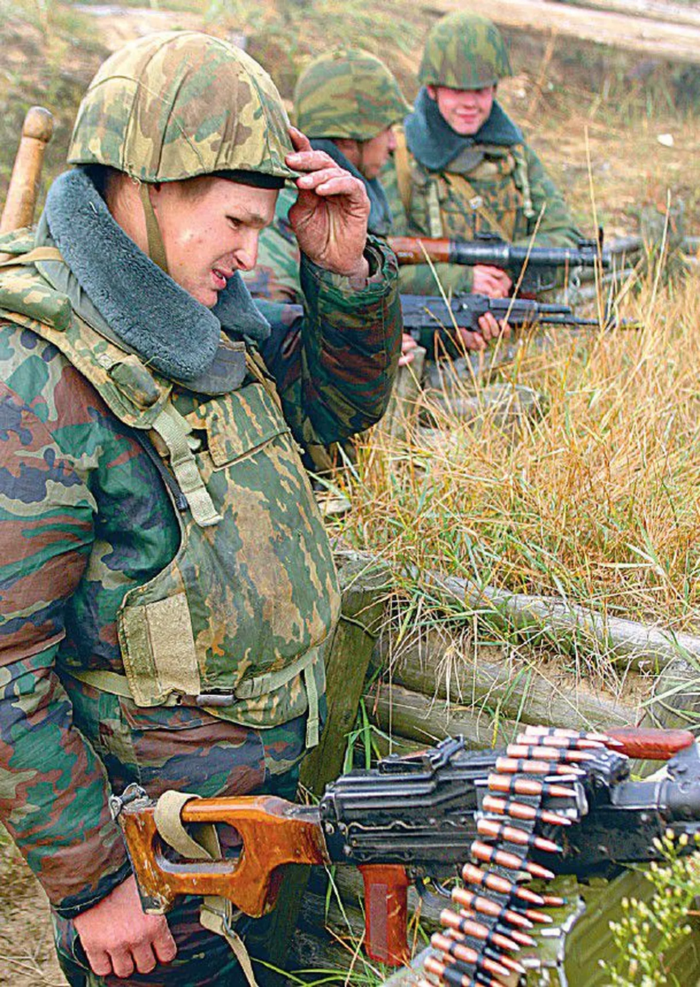 Vene sõdurid õppustel Nižni Novgorodi lähedal.