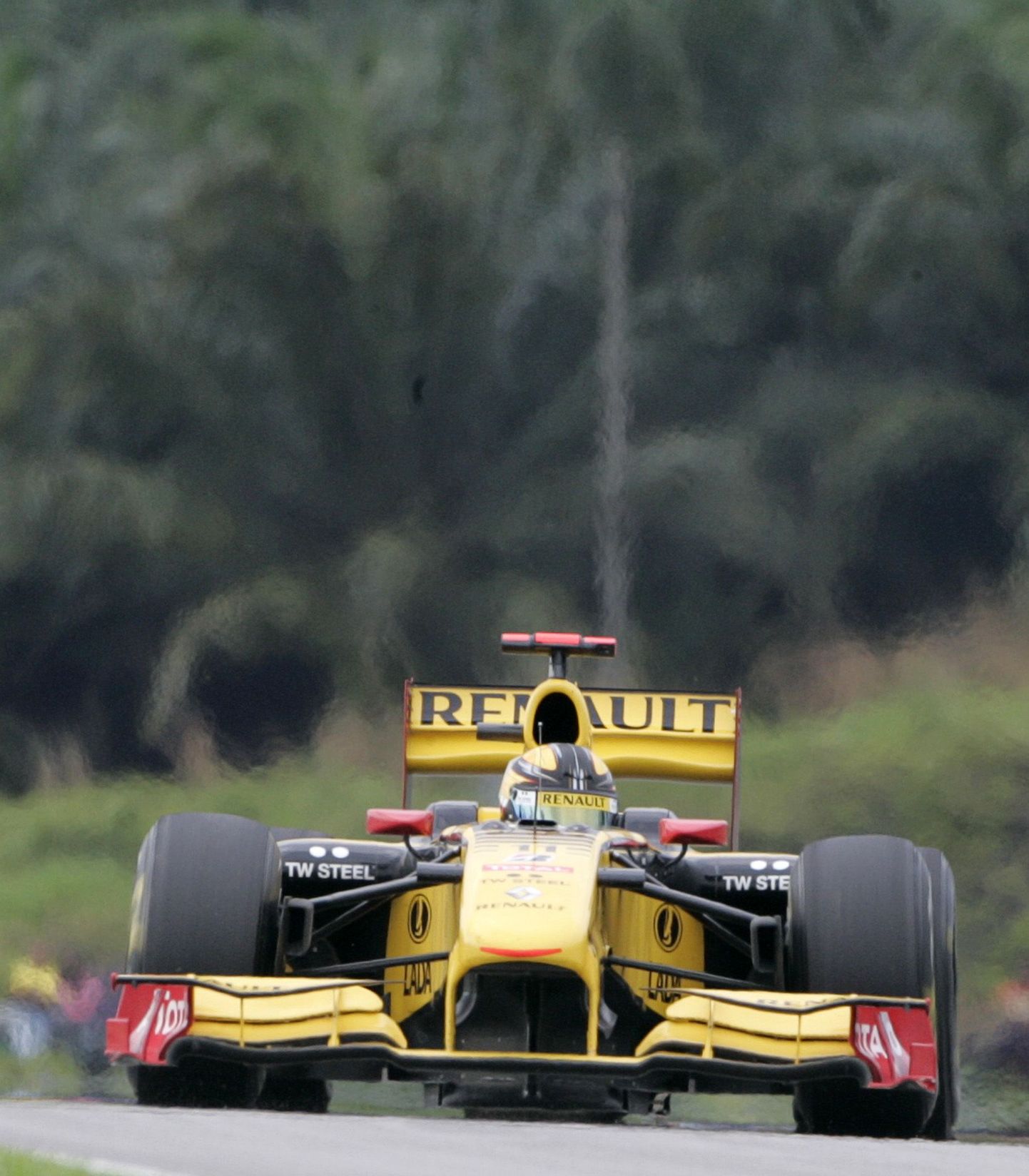 Robert Kubica Renault' roolis.