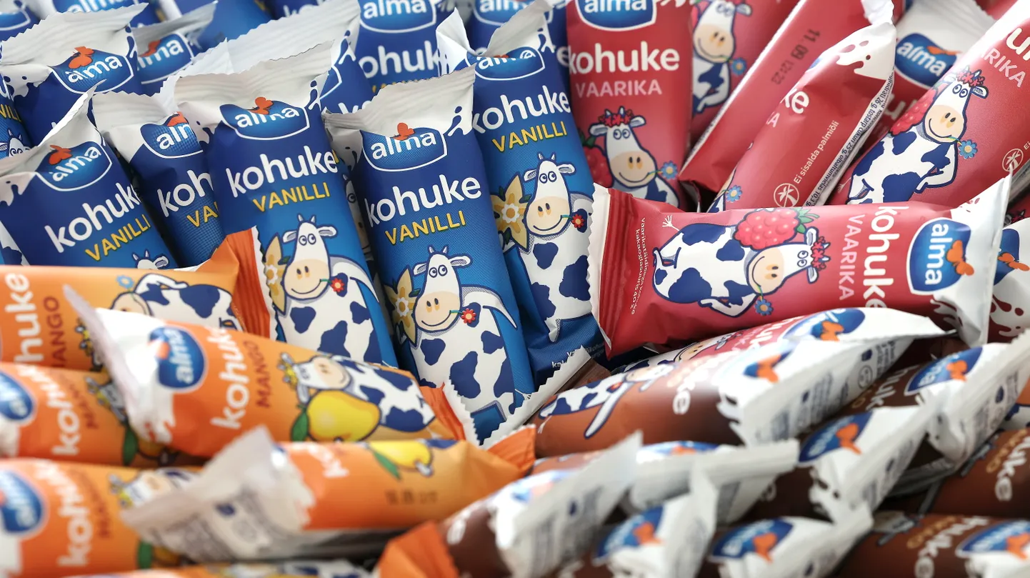 Valio Eesti uued Alma kohuksed.