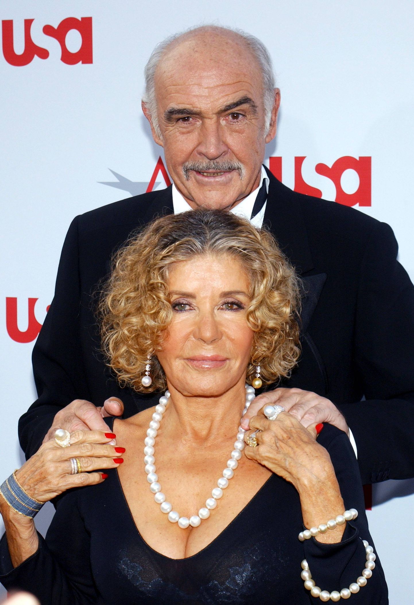 Sean Connery ja ta naine Micheline Roquebrune 2000. aastal