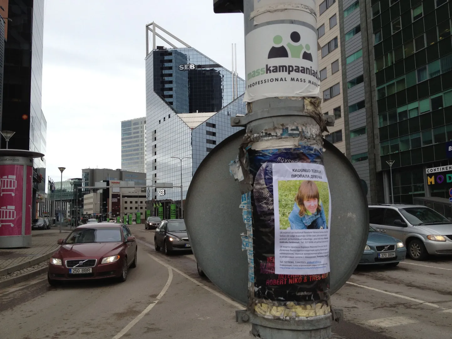 Varvara otsimiskuulutus Tallinna kesklinnas