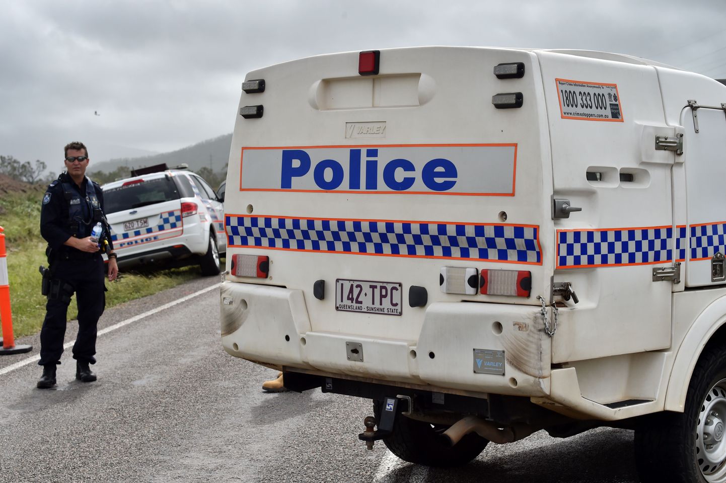 Austraalia politsei. Pilt on illustratiivne.
 / AFP PHOTO / PETER PARKS