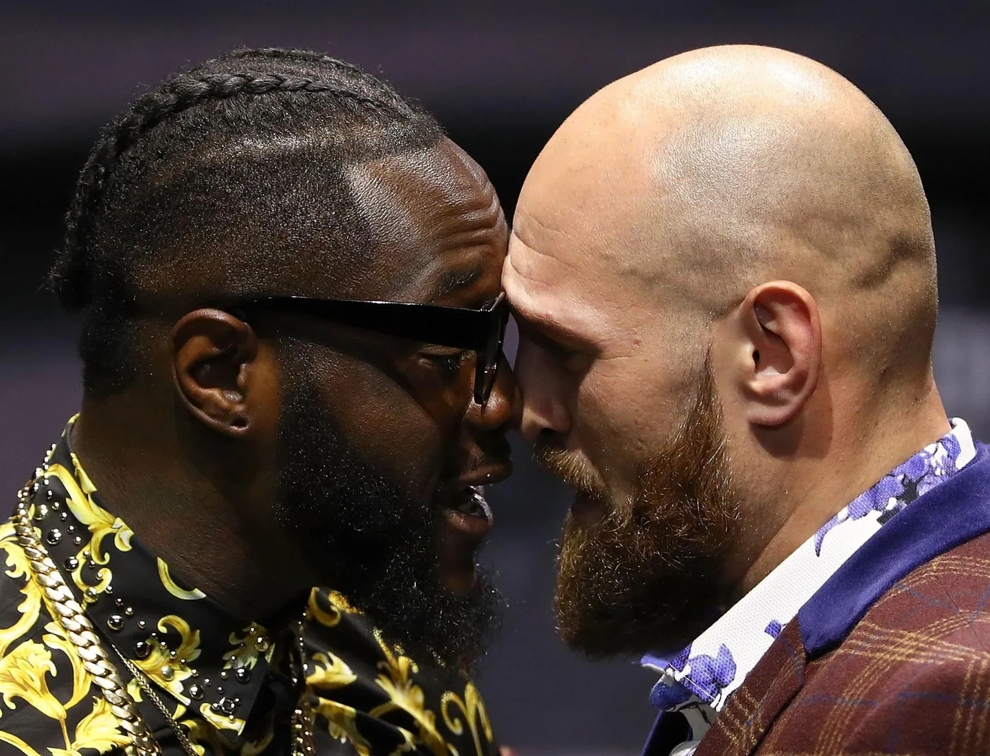 Deontay Wilderi ja Tyson Fury kohtumised lõpevad isegi väljaspool poksiringi alati tuliselt.