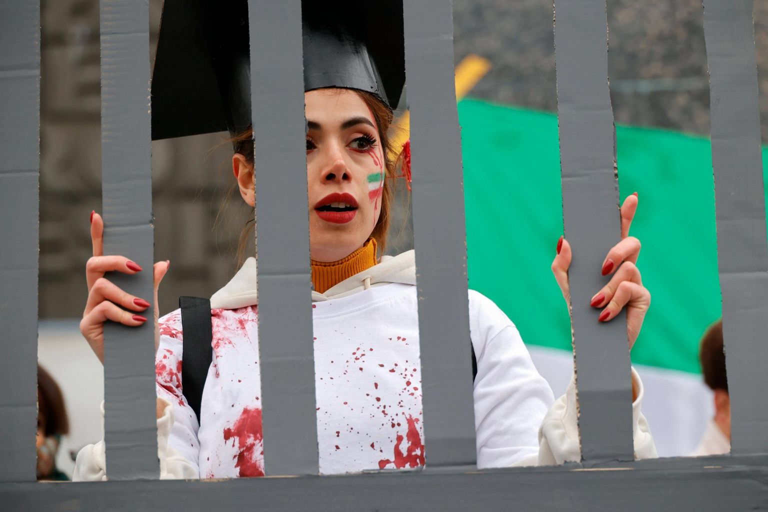 Iraani meeleavaldajad. 