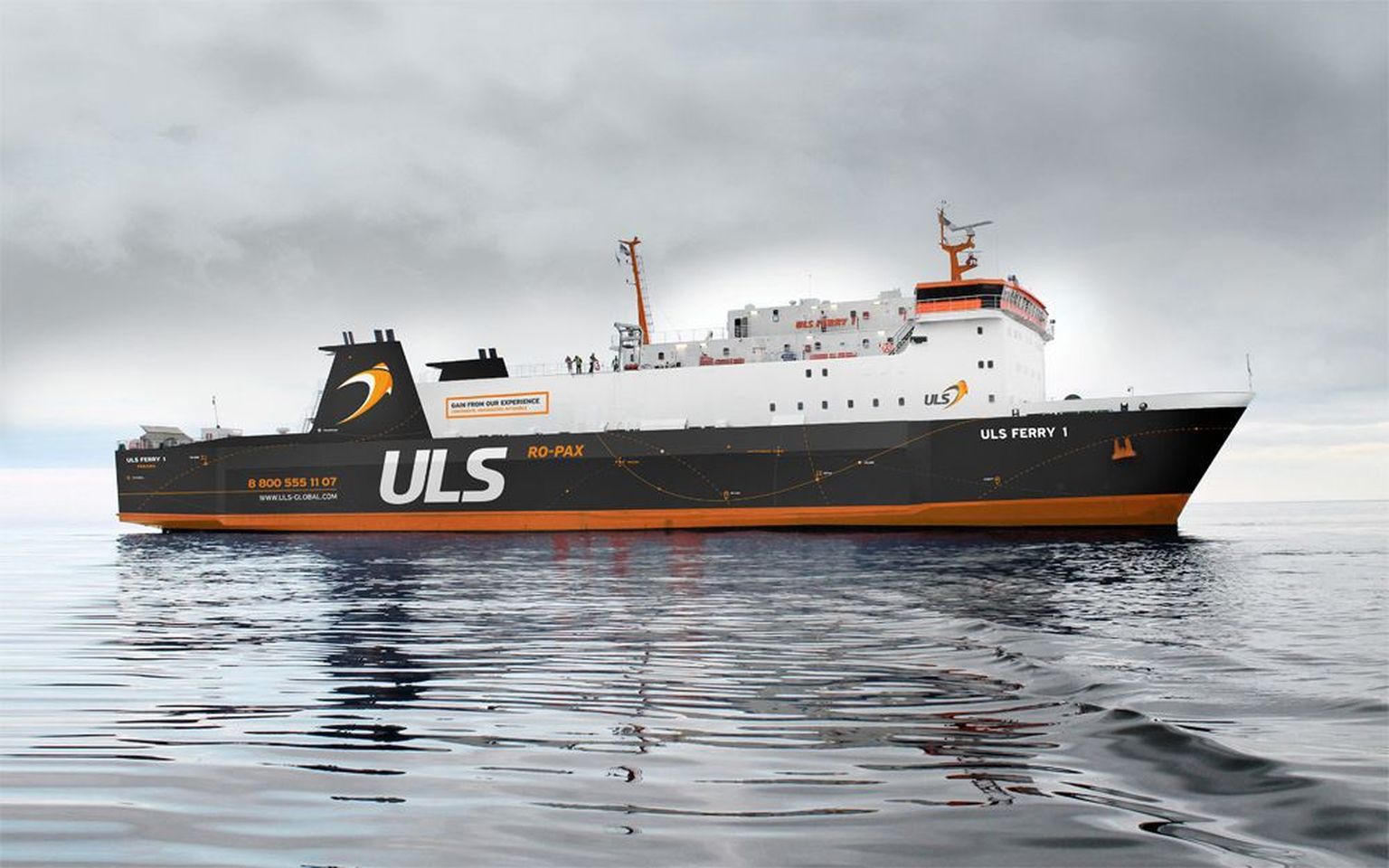 Salakaubavedu Sillamäelt Ust-Lugasse toimus USL Globali kaubapraamiga Ferry 1.