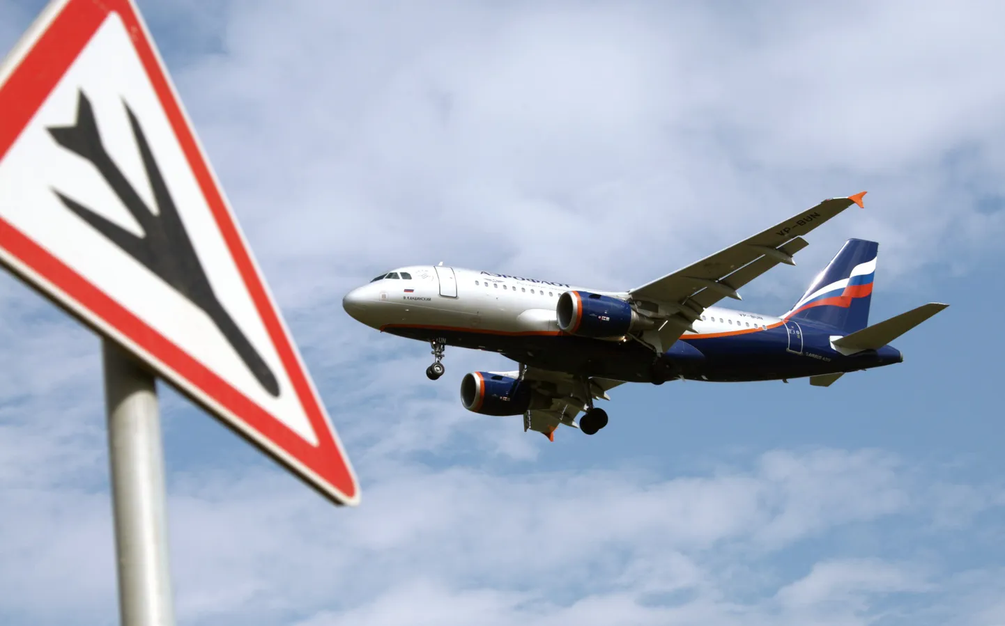 Aeroflotile kuuluv Airbus A319 reisilennuk.