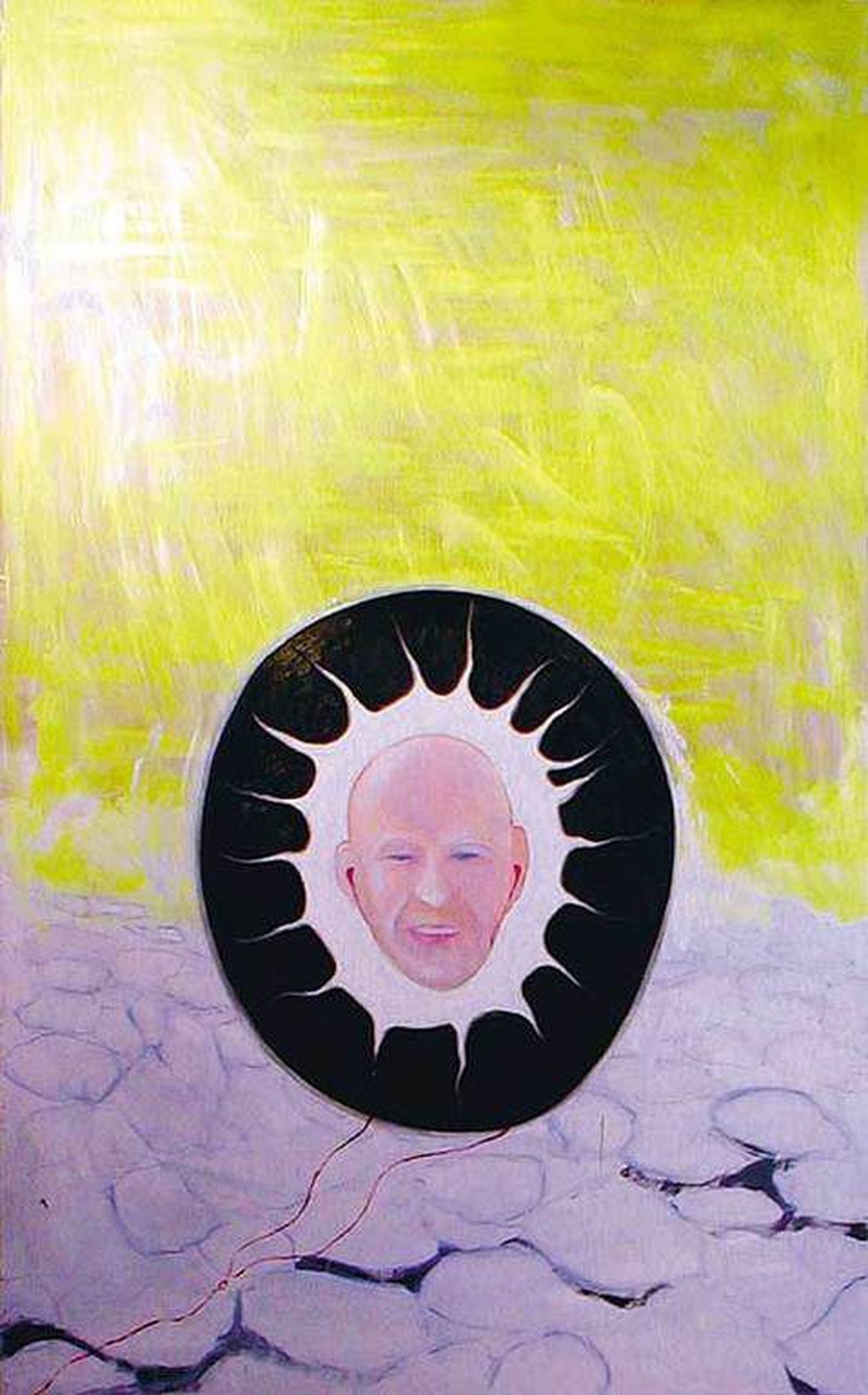 «Hüperrealistlik kunstnik» (2006), õli ja lõuend.