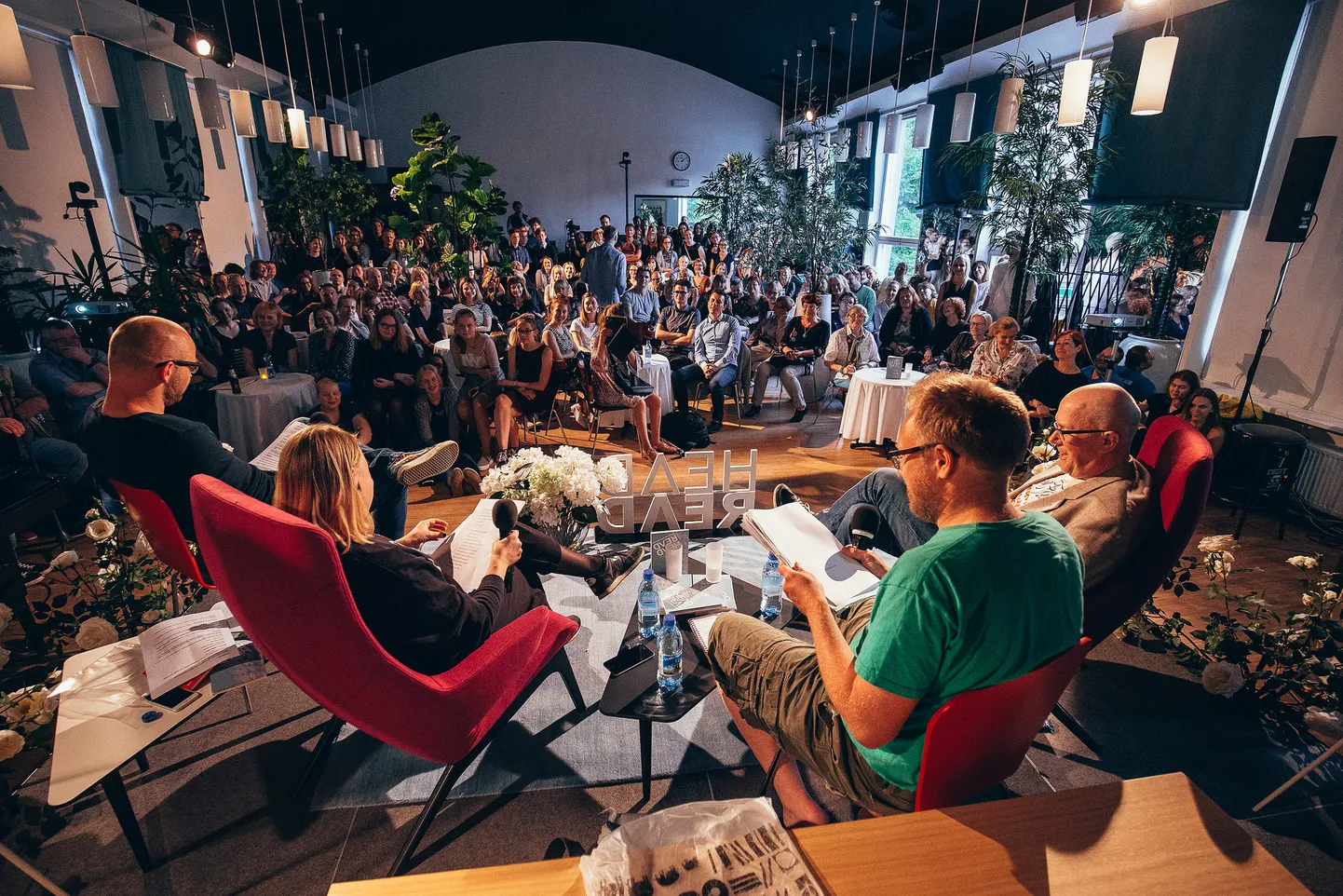 HeadRead festivalimelu Kirjanike Majas.