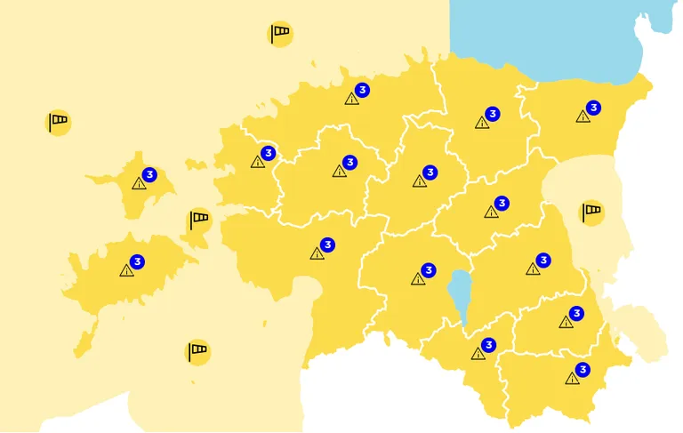 Pärastlõunal kisub maruks.