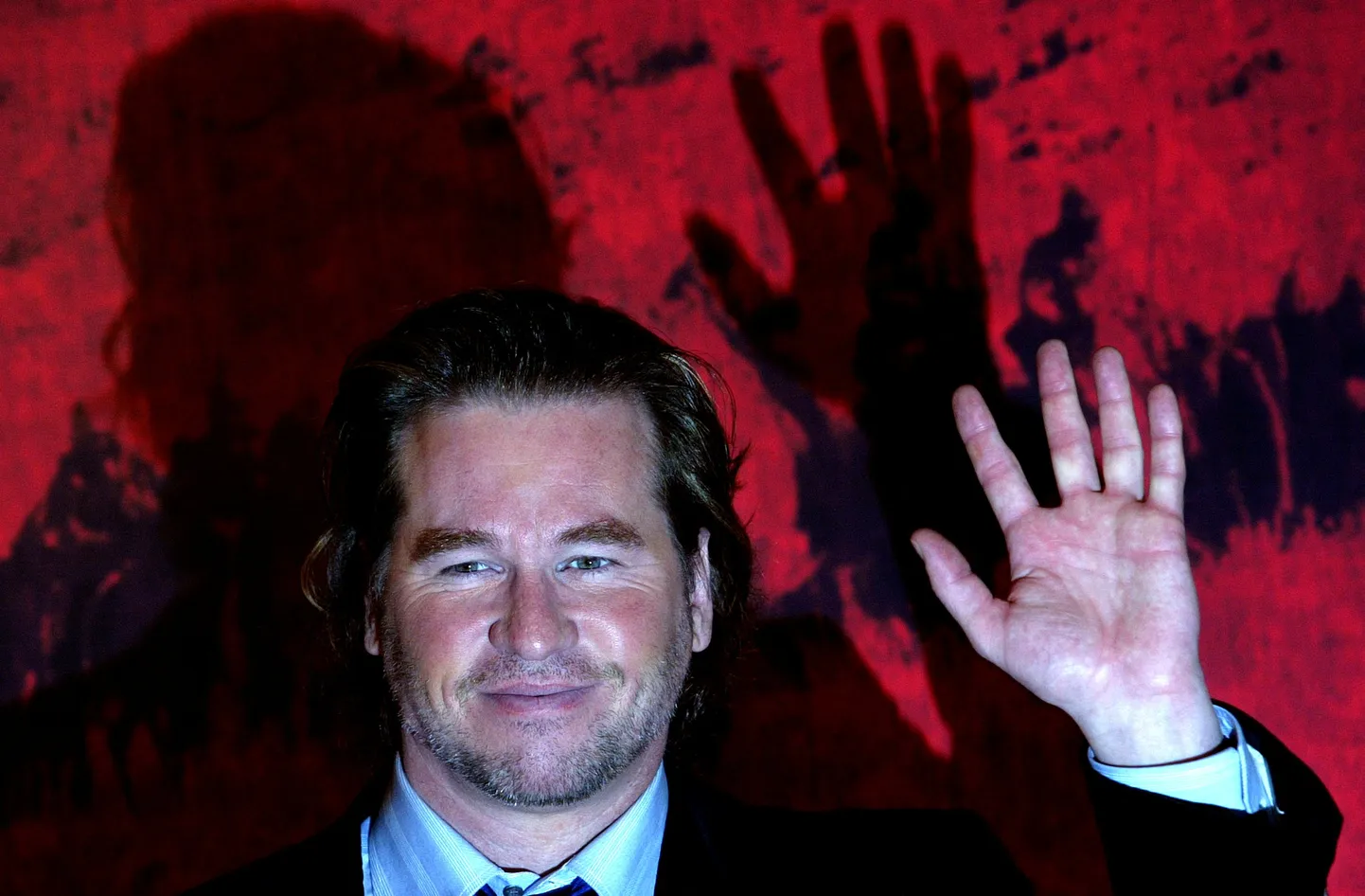Näitleja Val Kilmer poseeris 10. jaanuaril 2005 Roomas fotograafidele enne oma uue filmi «Aleksander» esilinastust.