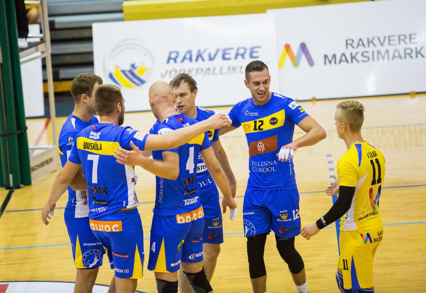 Rakvere Võrkpalliklubi alistas karikamängus TalTech võistkonna.