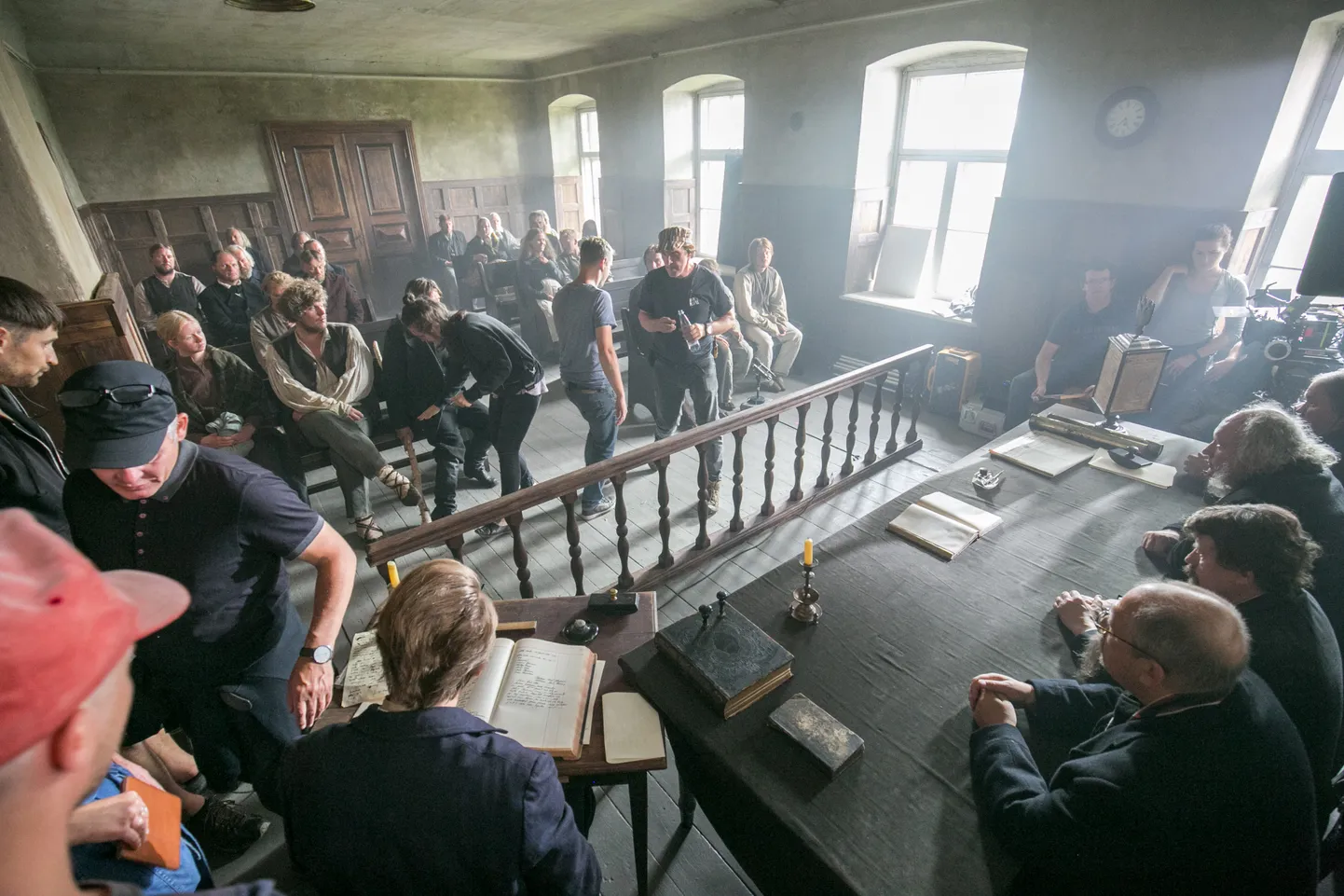 Tõde ja õigus filmivõtted Esna vanas rahvamajas