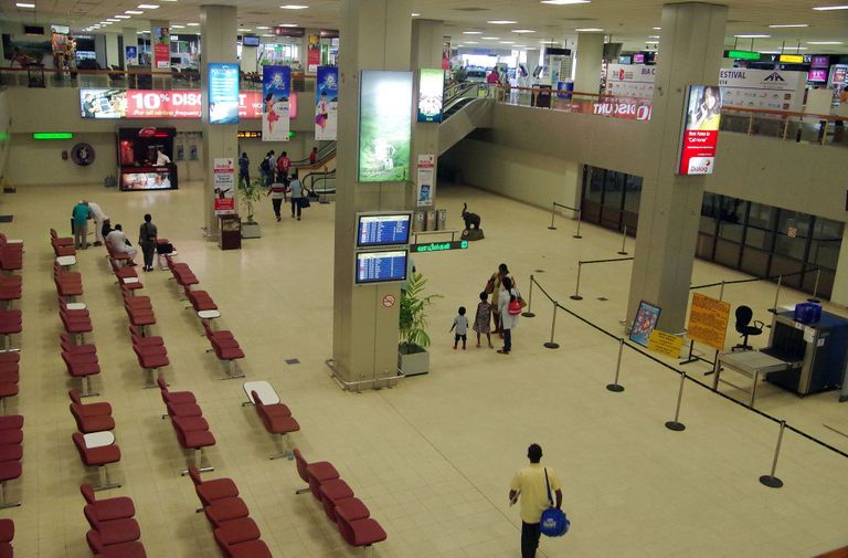 Sri Lanka Colombo rahvusvahelise lennujaama lahkuvate lendude ootesaal / wikipedia.org