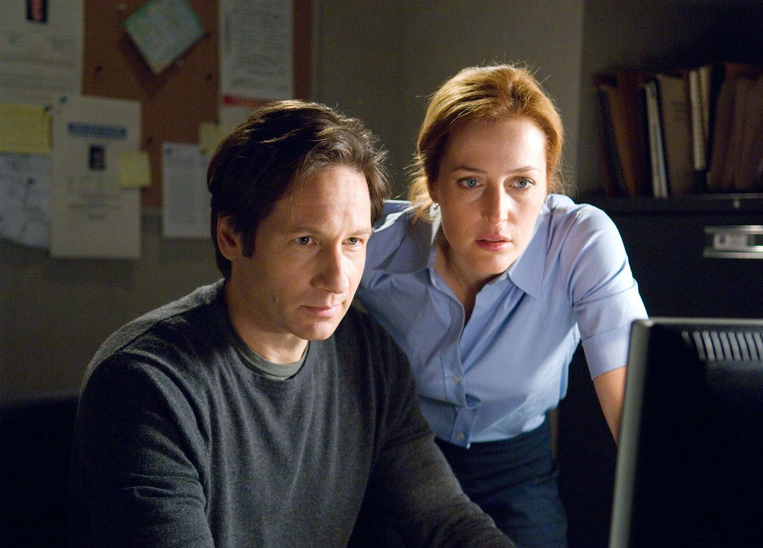 David Duchovny ja Gillian Anderson filmis «The X-Files: I Want to Believe»