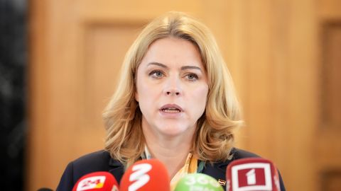Силиня потребовала отставки Спрудса. Это произошло перед его пресс-конференцией