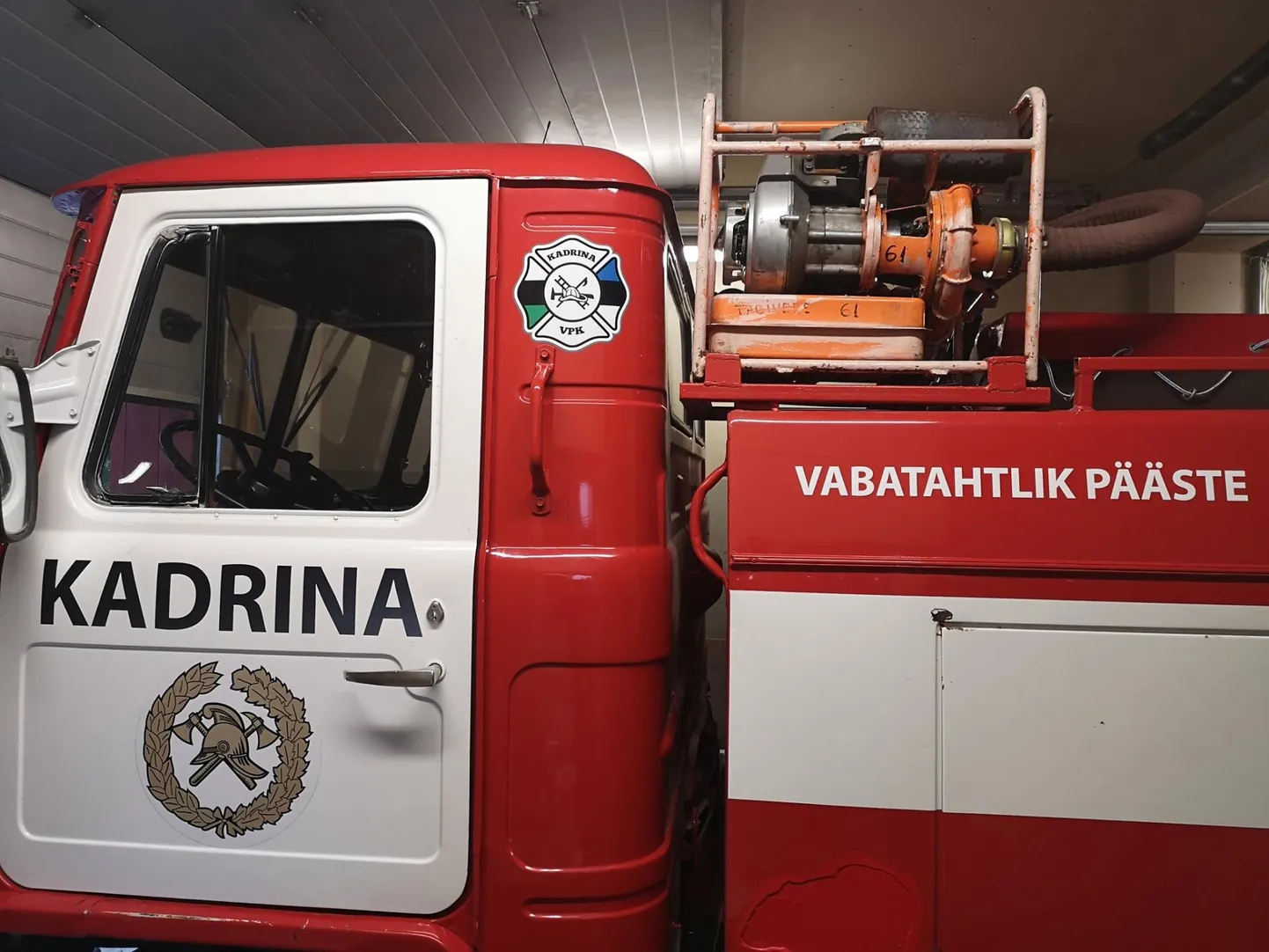 Kadrina vabatahtlike päästjate logo