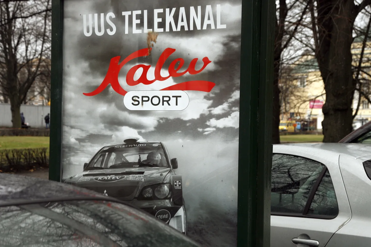Kalev Spordi reklaam pärast kanali avamist.