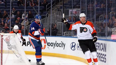 Rodrigo Ābols s Filadelfijo Flyers do zmage, Šilovs in Merzļikins ostajata v rezervi