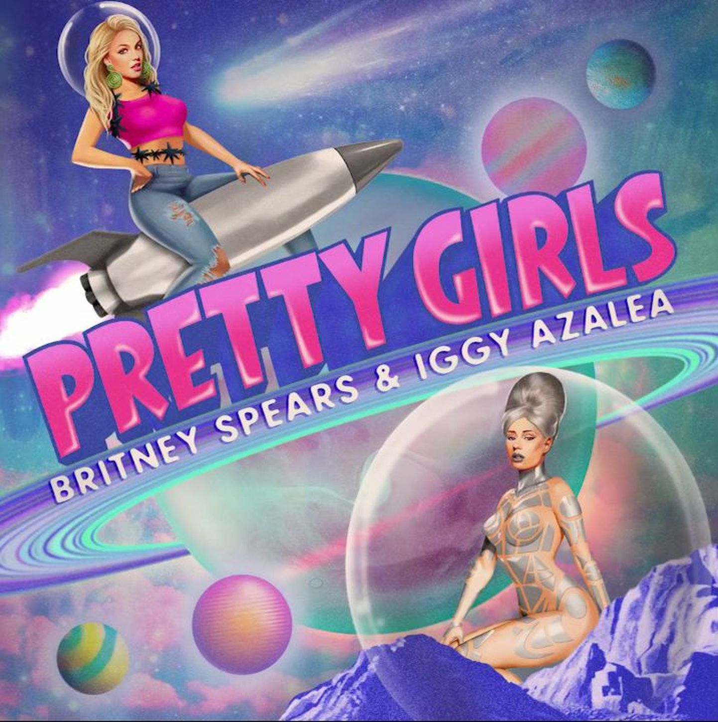 Britney Spears, Iggy Azalea avaldasid koos singli «Pretty Girls»