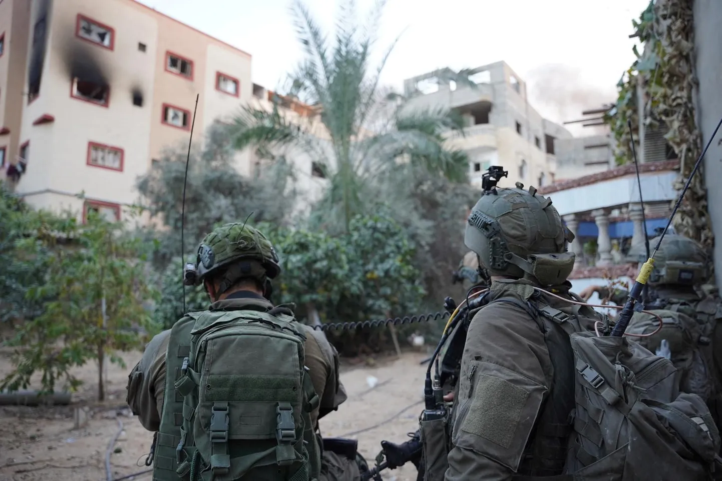 Iisraeli sõdurid Gazas.