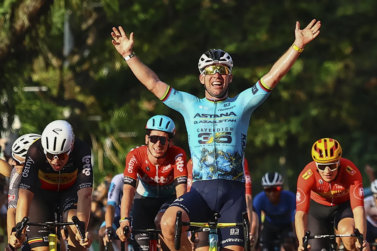 Mark Cavendish lõpetas karjääri võiduga.