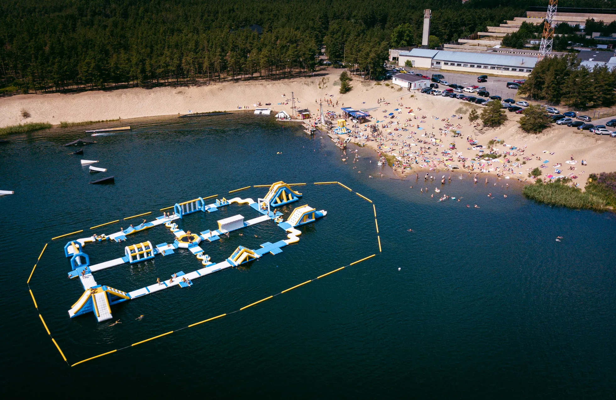 Многим понравится водная игровая площадка.