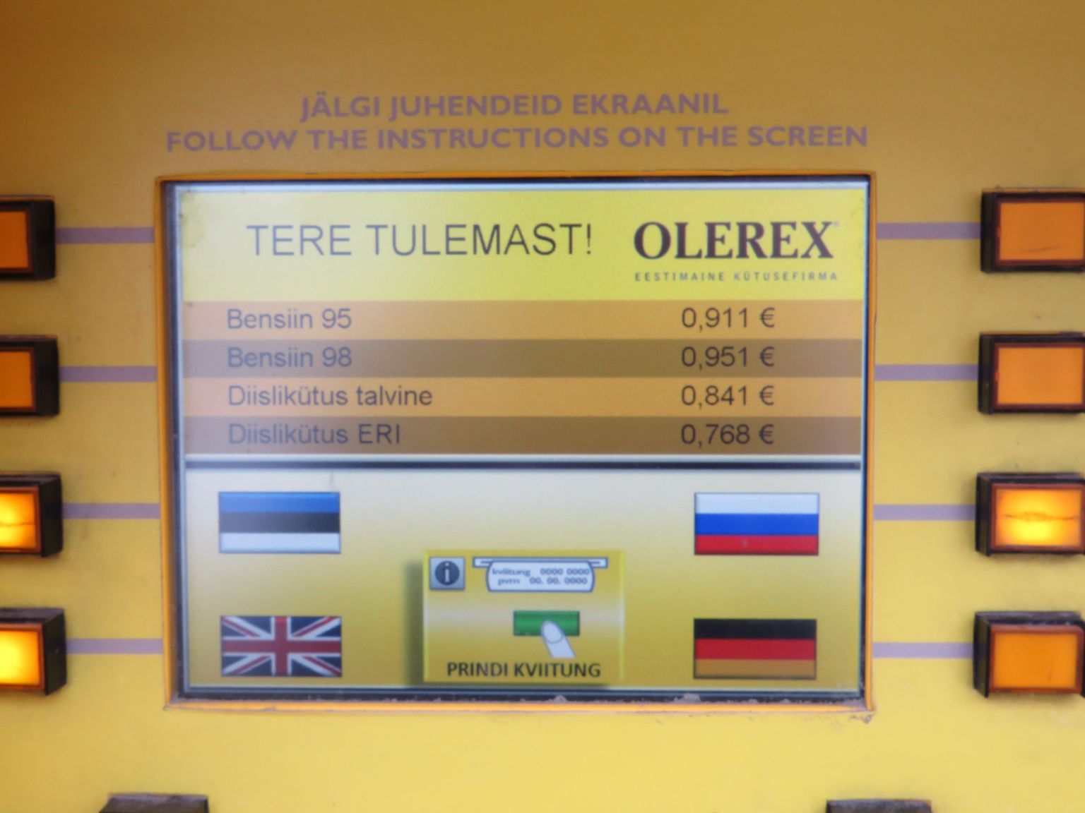 Olerex sulgeb Valgas automaattankla.