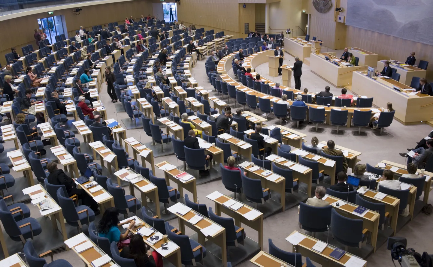 Riksdagi istungitesaal