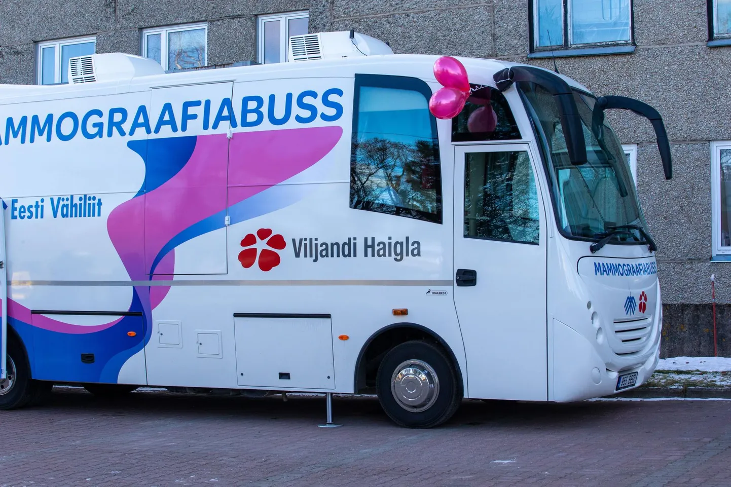 Novembris ja detsembris peatub mammograafiabuss eri paigus Pärnumaal.
