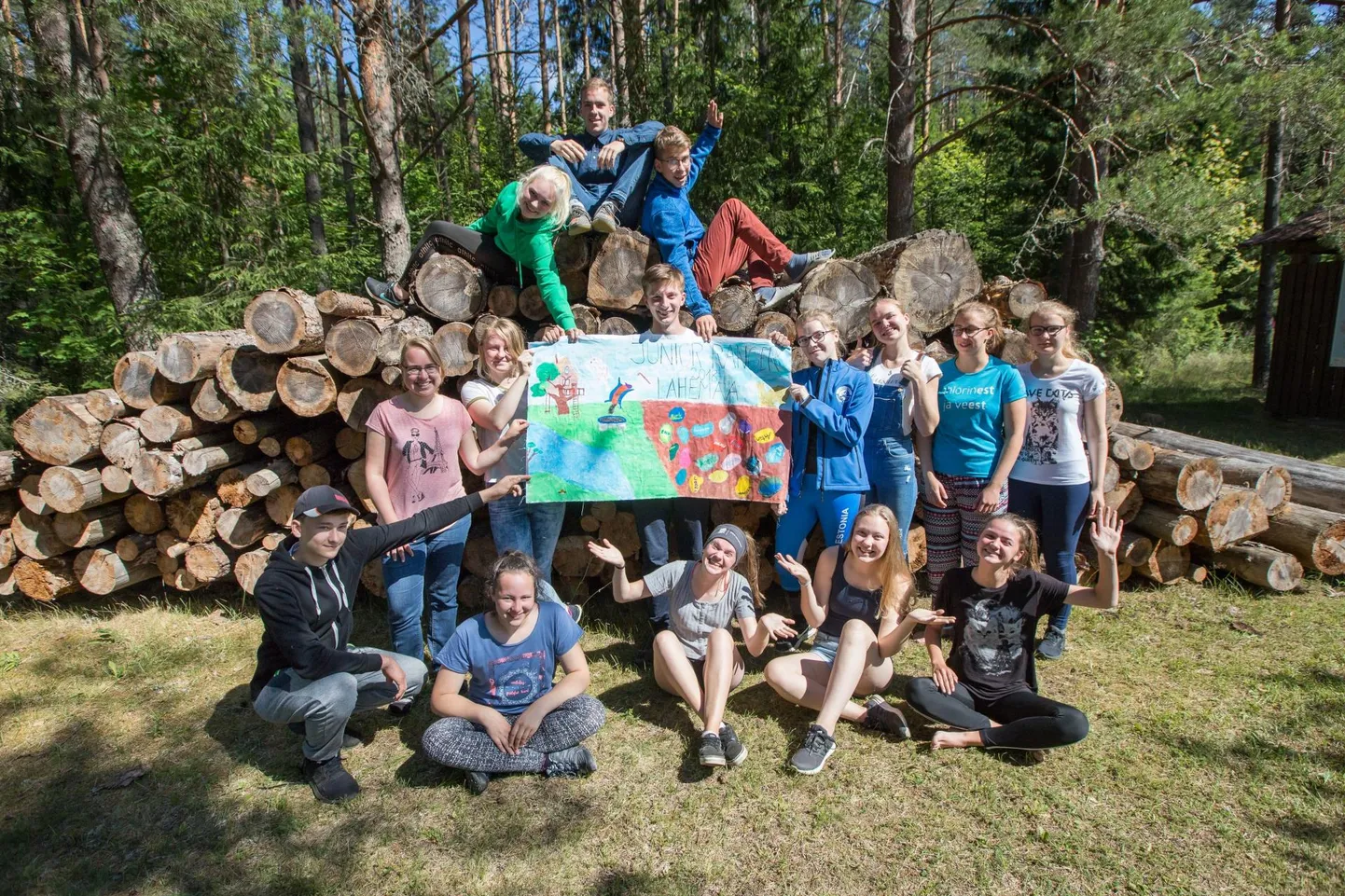 Junior Rangeri laager Lahemaa rahvuspargis 2018. aastal