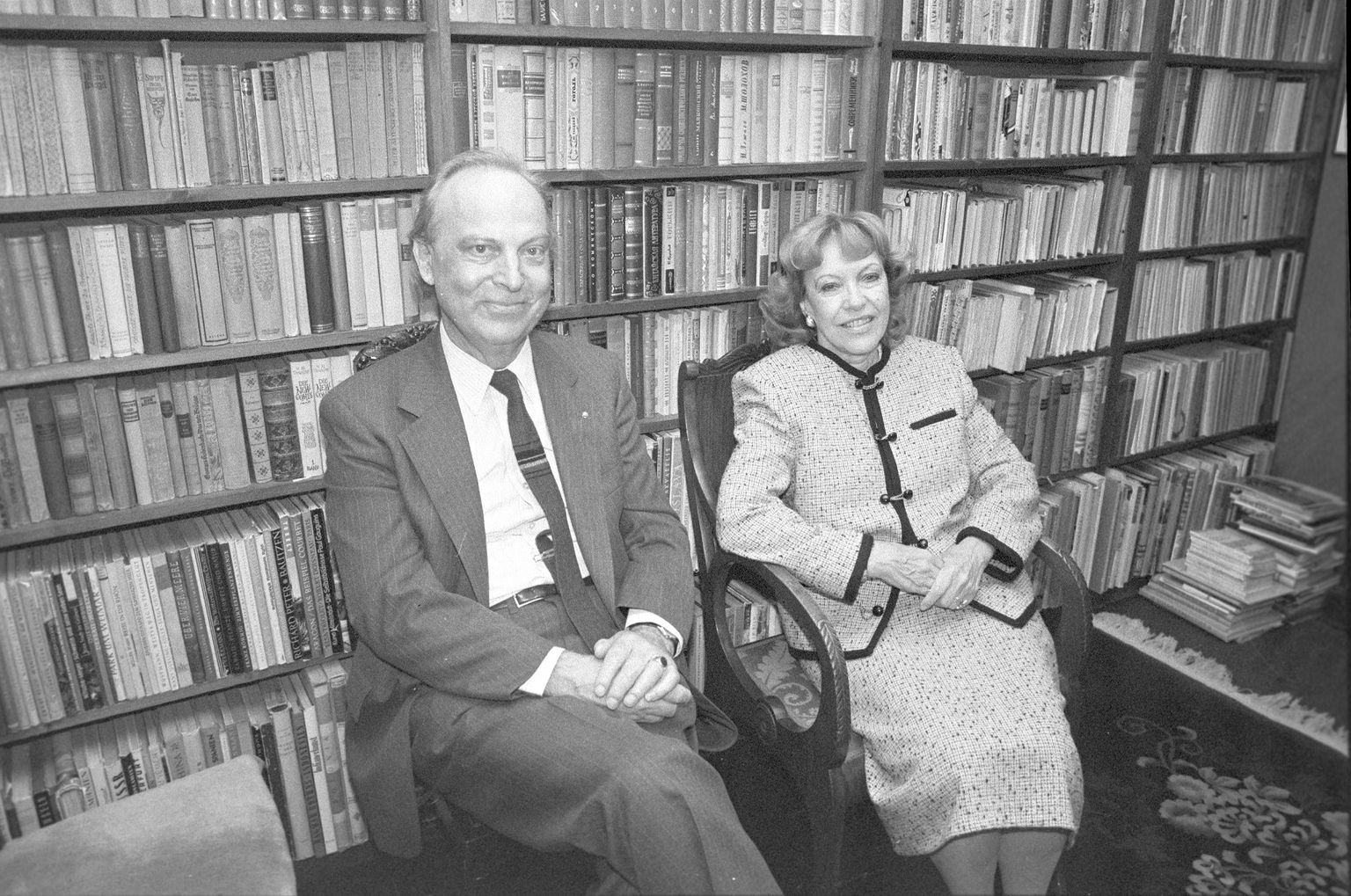 Ivar ja Astrid Ivask_1988. aastal.
