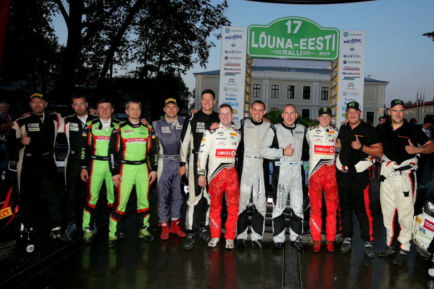 Lõuna-Eesti ralli 2019 top 6.