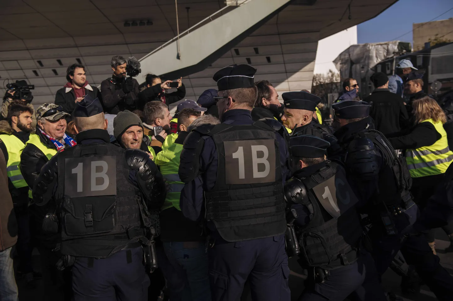 Франция, протесты