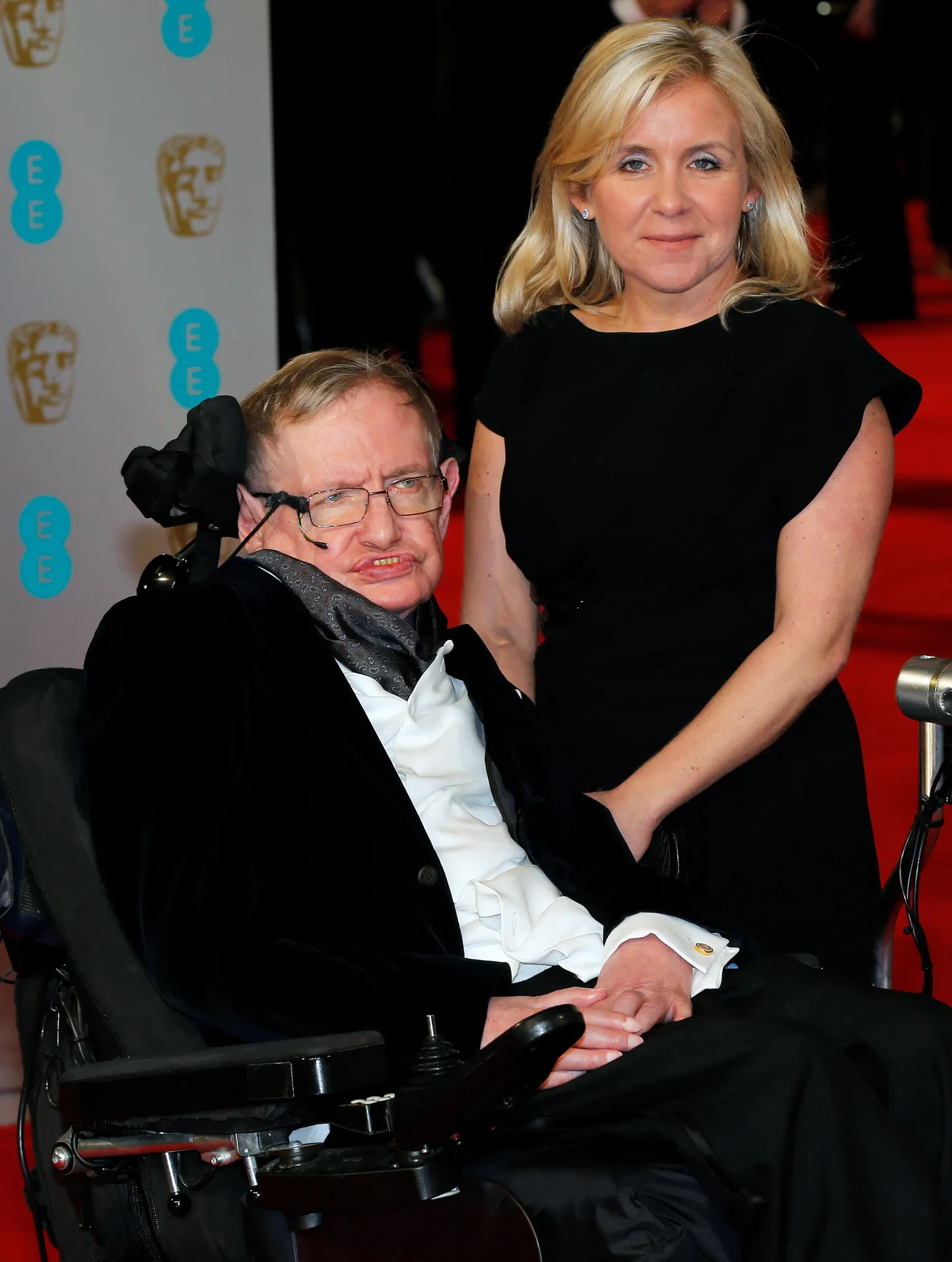 Stephen Hawking ja tema tütar Lucy Hawking.
