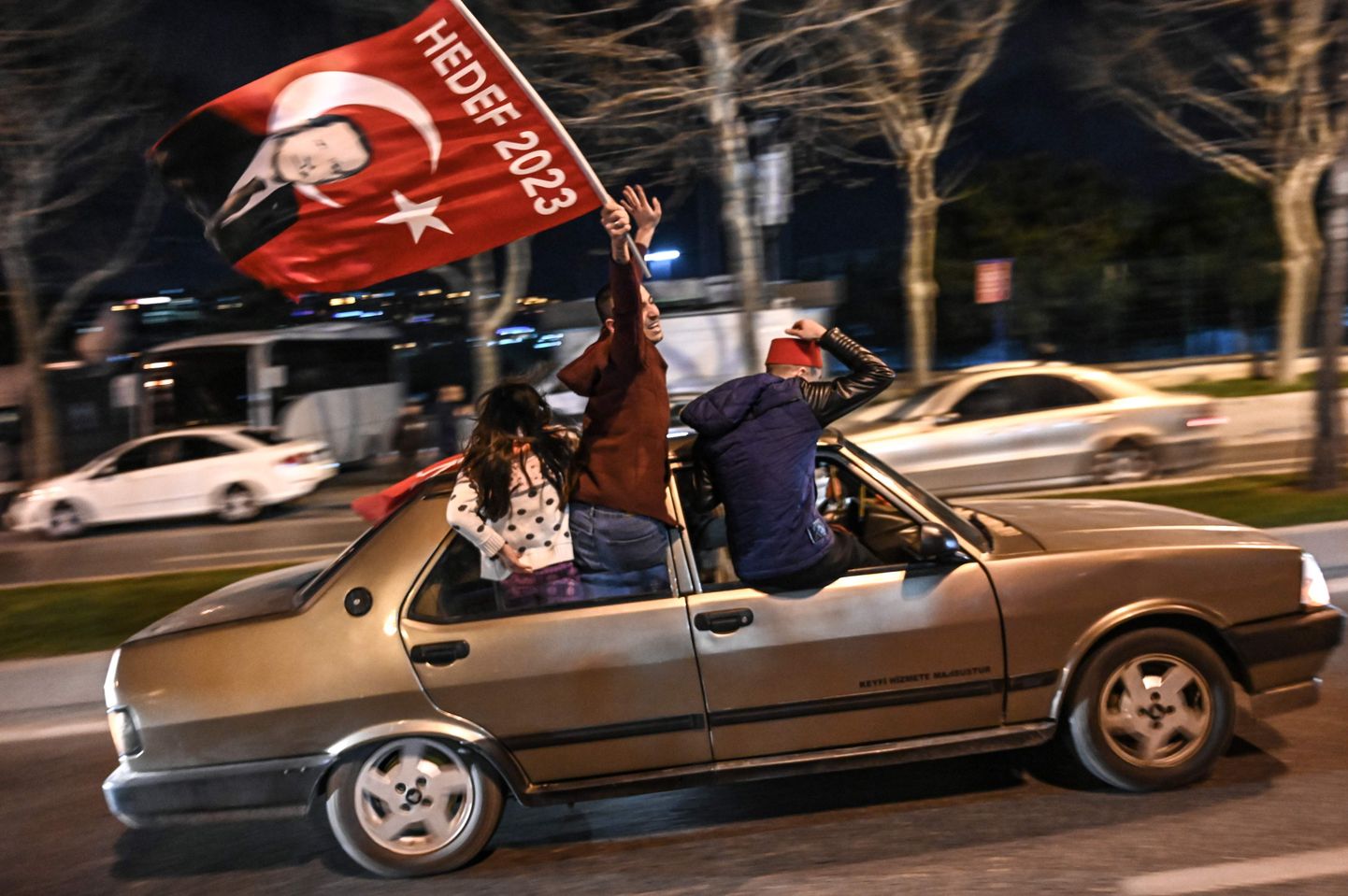 AKP toetajad Istanbulis.